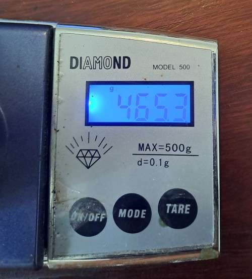 Pure Silver Bullion Granules / Nuggets - 465,3 Grams !!!